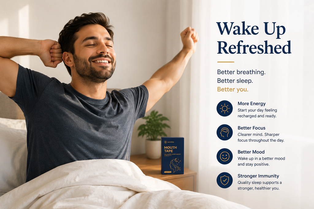 Somniva Mouth Tape – Better Sleep Starts With Better Breathing
